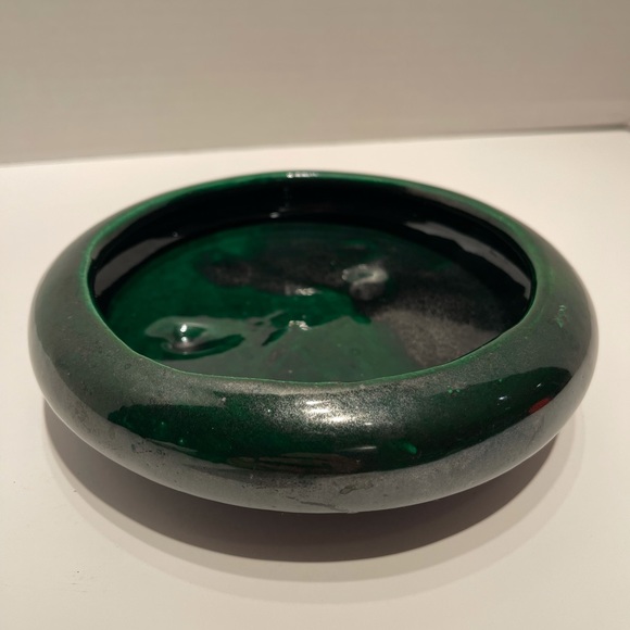 Vintage Sign Frank Moreno Green Pottery - Picture 2 of 16